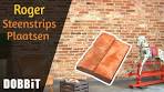 steenstrips plaatsen