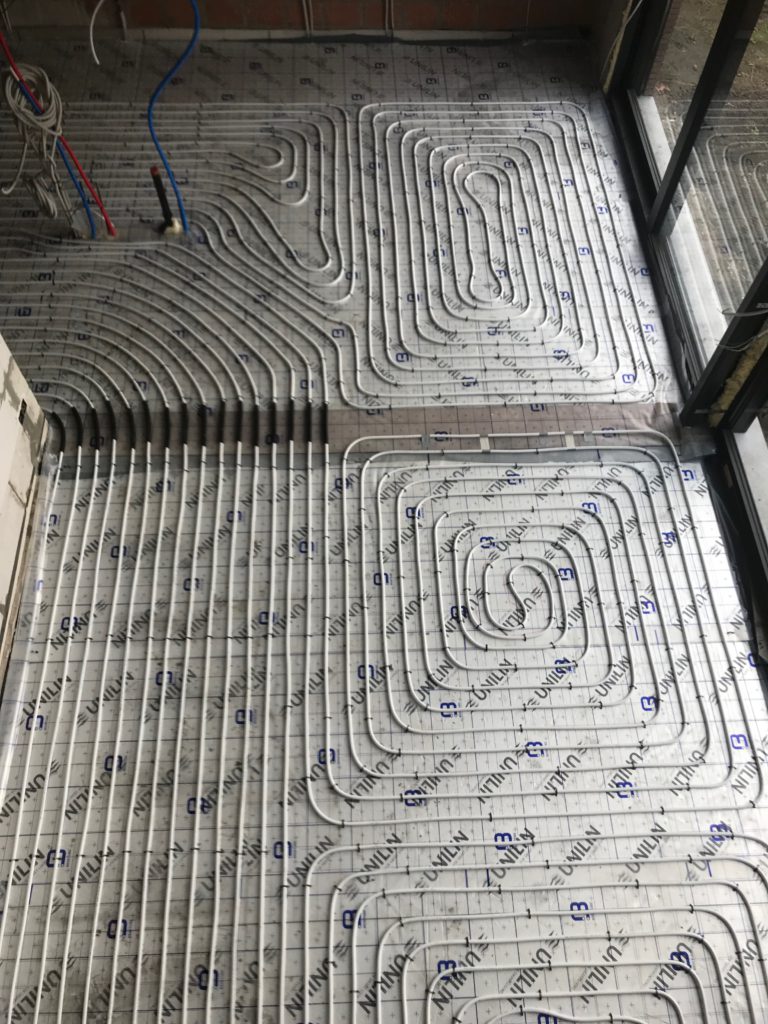isolatieplaten vloerverwarming