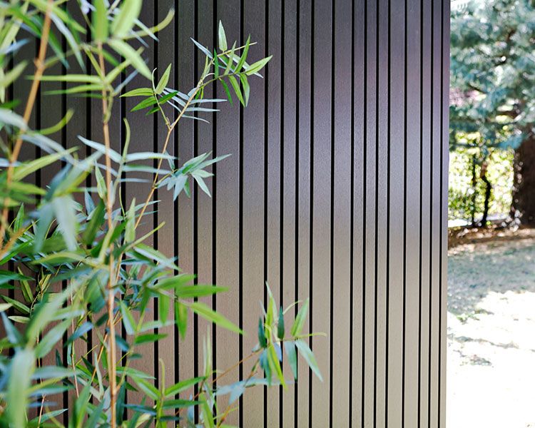 bamboe gevelbekleding