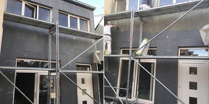 isolatie met afwerking