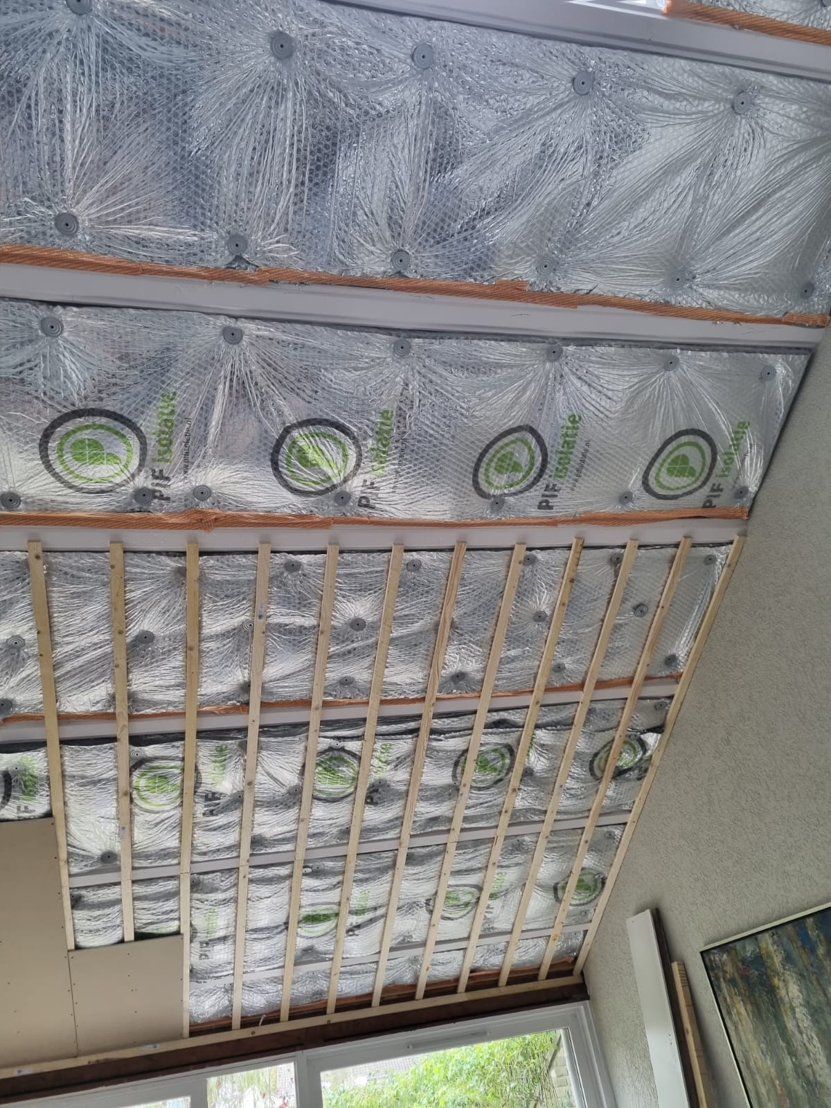 dak binnenzijde isoleren