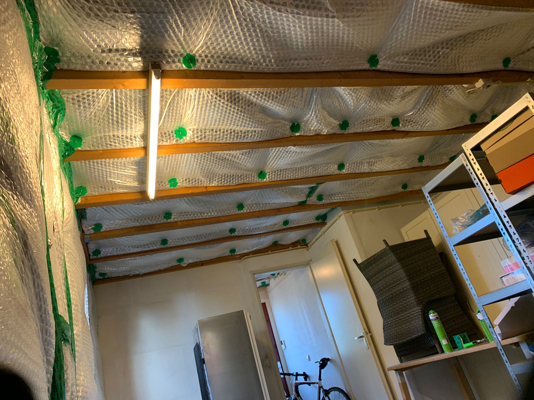 spuitisolatie plafond