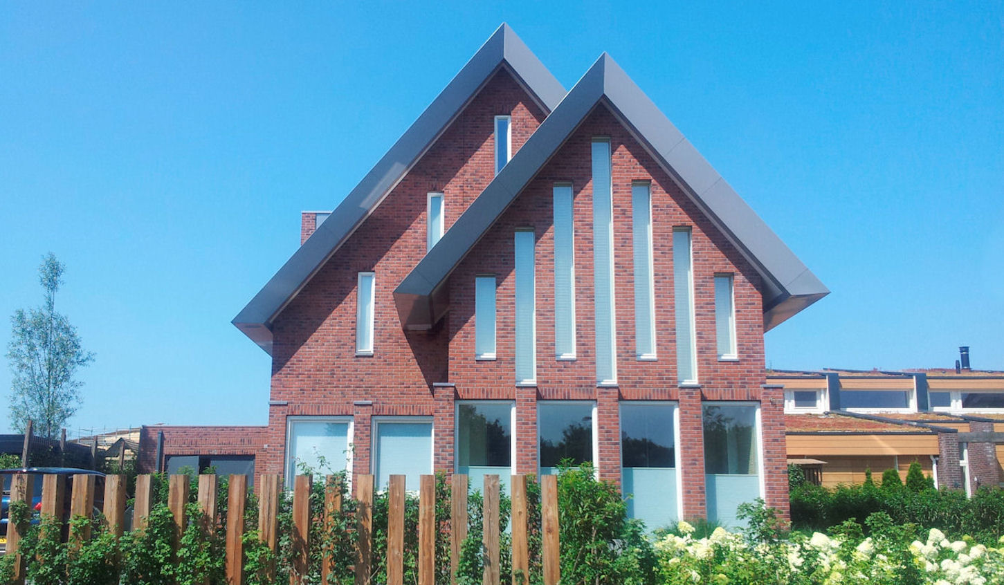 gevel van een huis