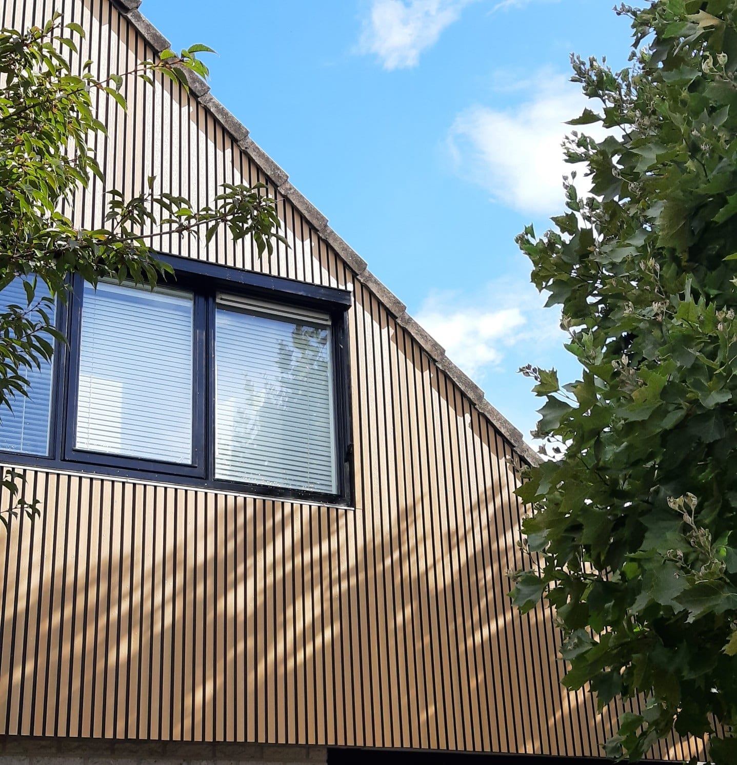 gevelbekleding houtcomposiet