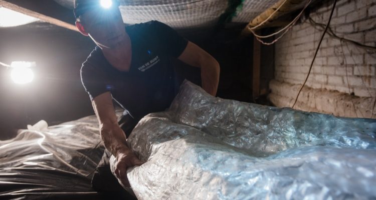 schelpen als isolatie
